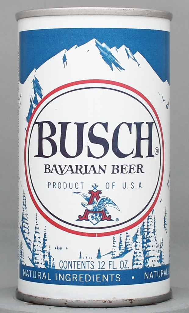 Busch Bavarian Beer 12 Oz Tab Top Can