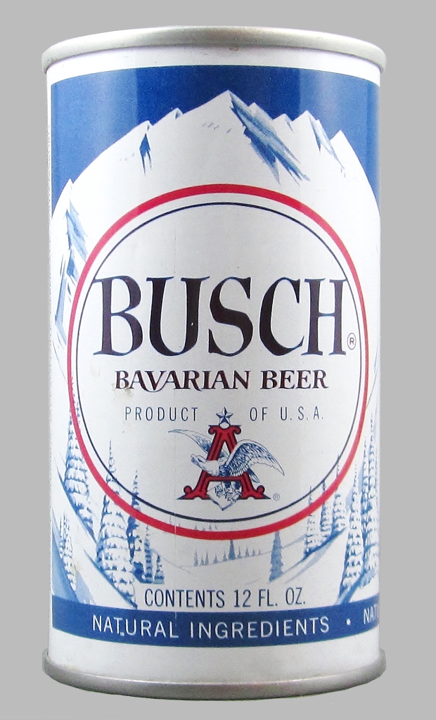 Busch Bavarian Beer 12 Oz Tab Top Can