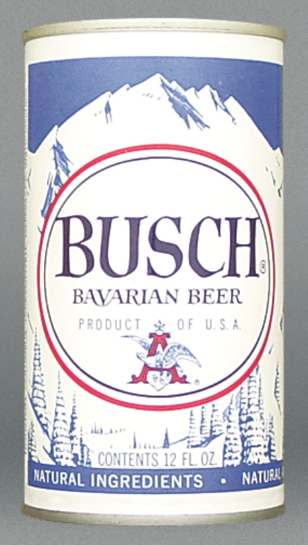 Busch Bavarian Beer 12 Oz Tab Top Can