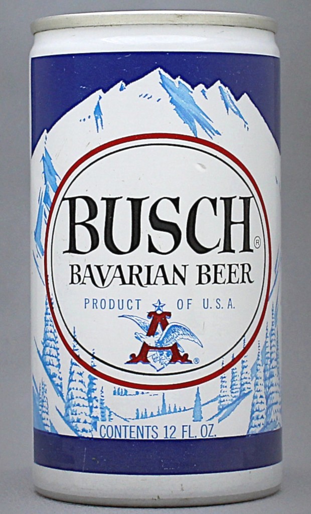 Busch Bavarian Beer 12 Oz Tab Top Can