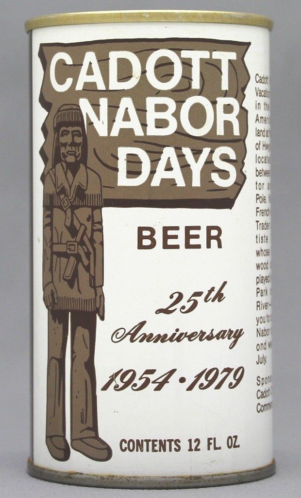 Cadott Nabor Days Beer 12 Oz Tab Top Can