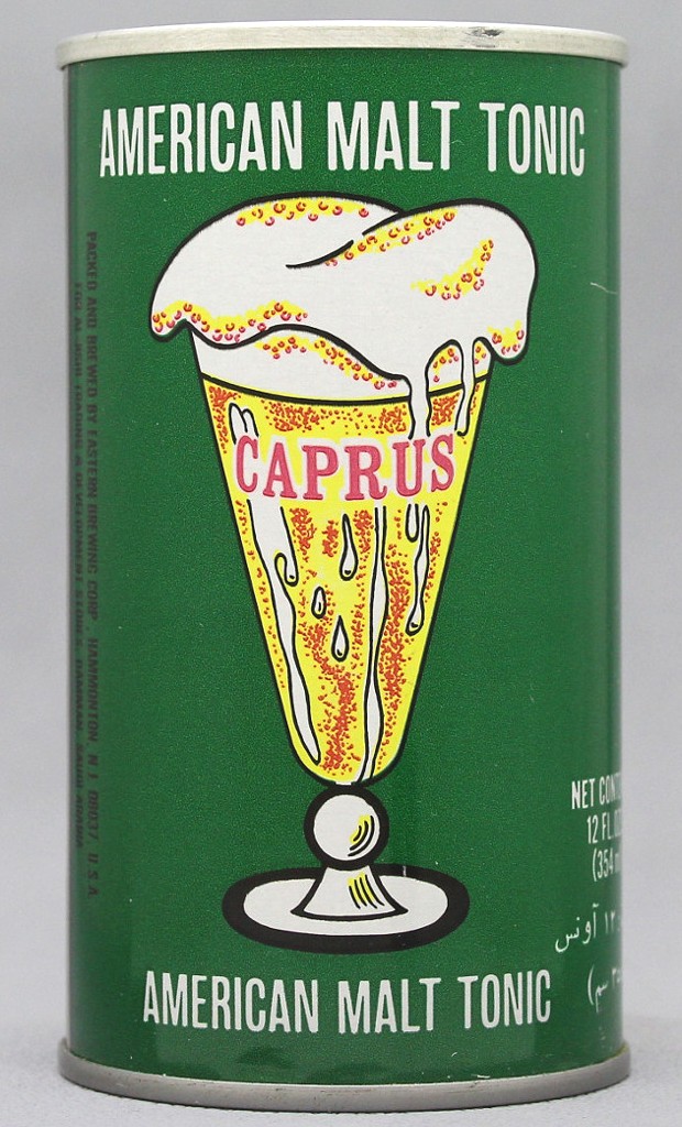 Caprus American Malt Tonic 12 Oz Tab Top Can