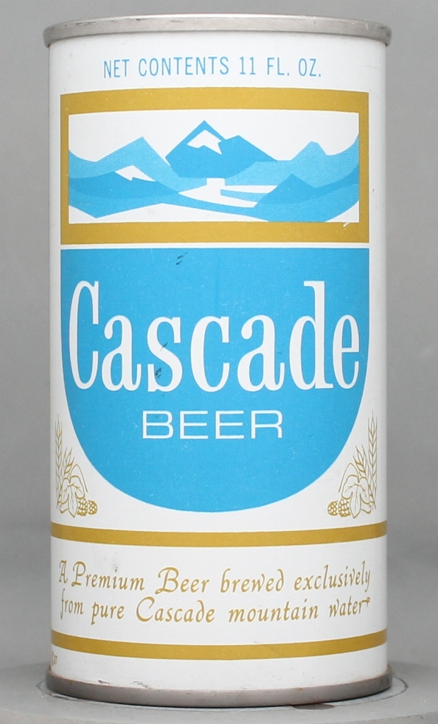 Cascade Beer 11 Oz Tab Top Can