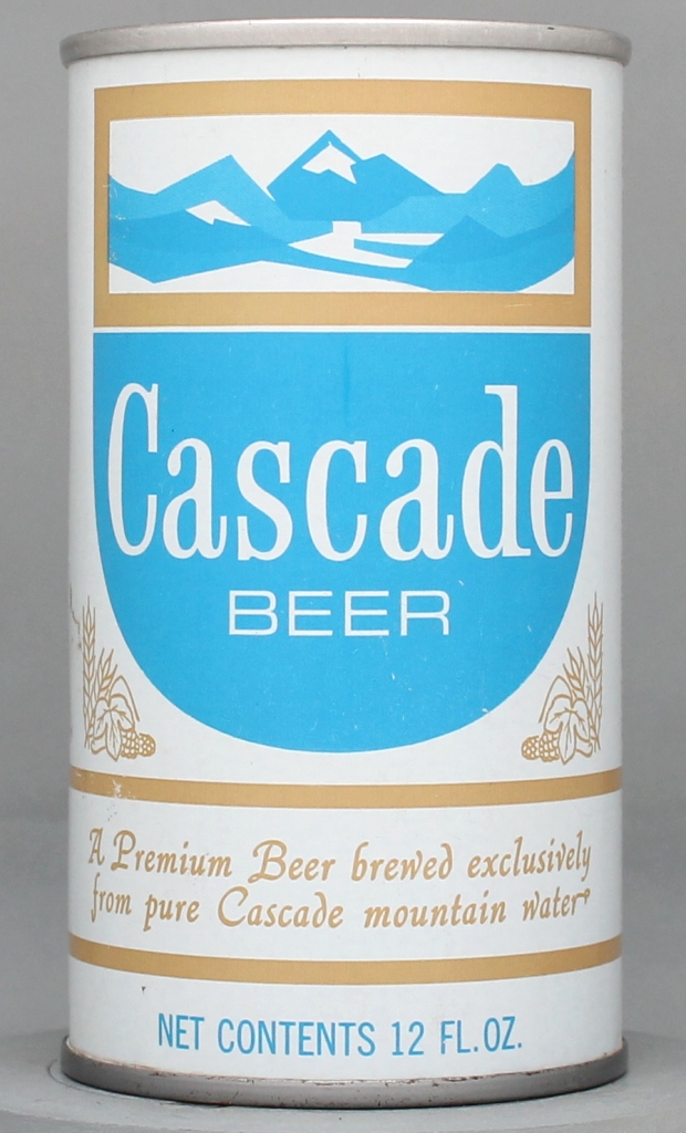 Cascade Beer 12 Oz Tab Top Can