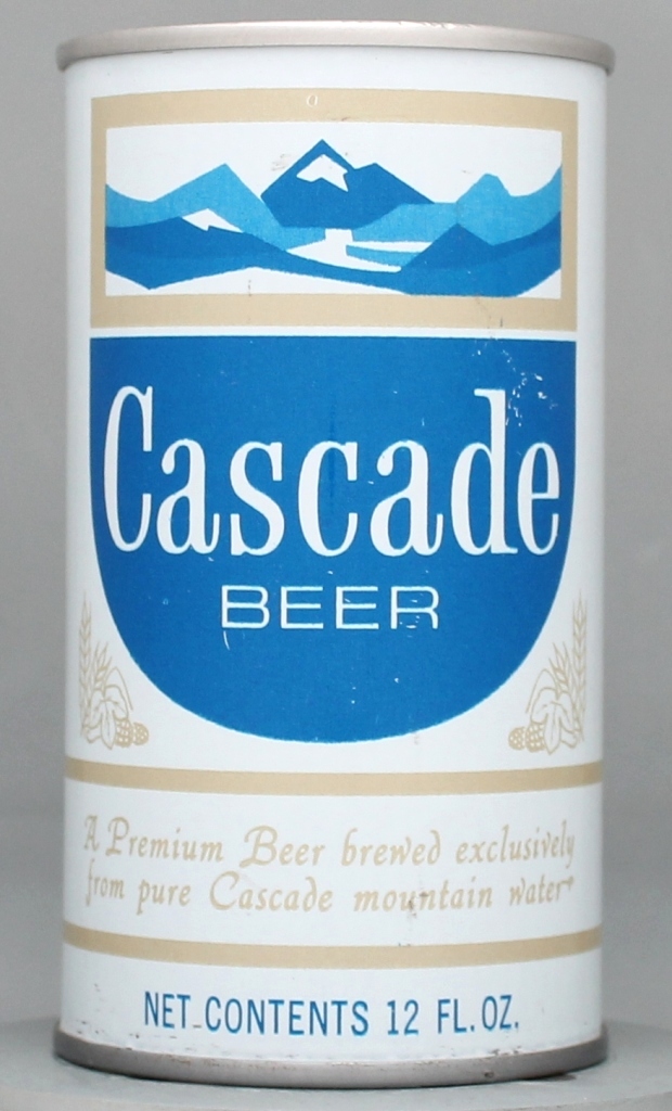 Cascade Beer 12 Oz Tab Top Can