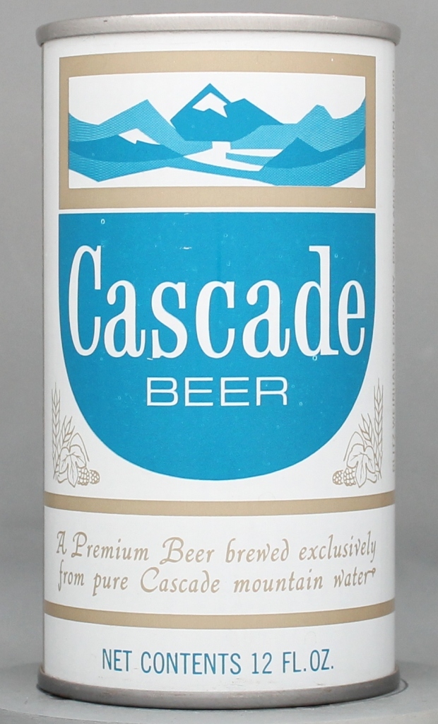 Cascade Beer 12 Oz Tab Top Can