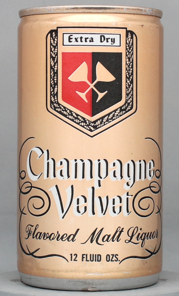 Champagne Velvet Malt Liquor 12 Oz Tab Top Can