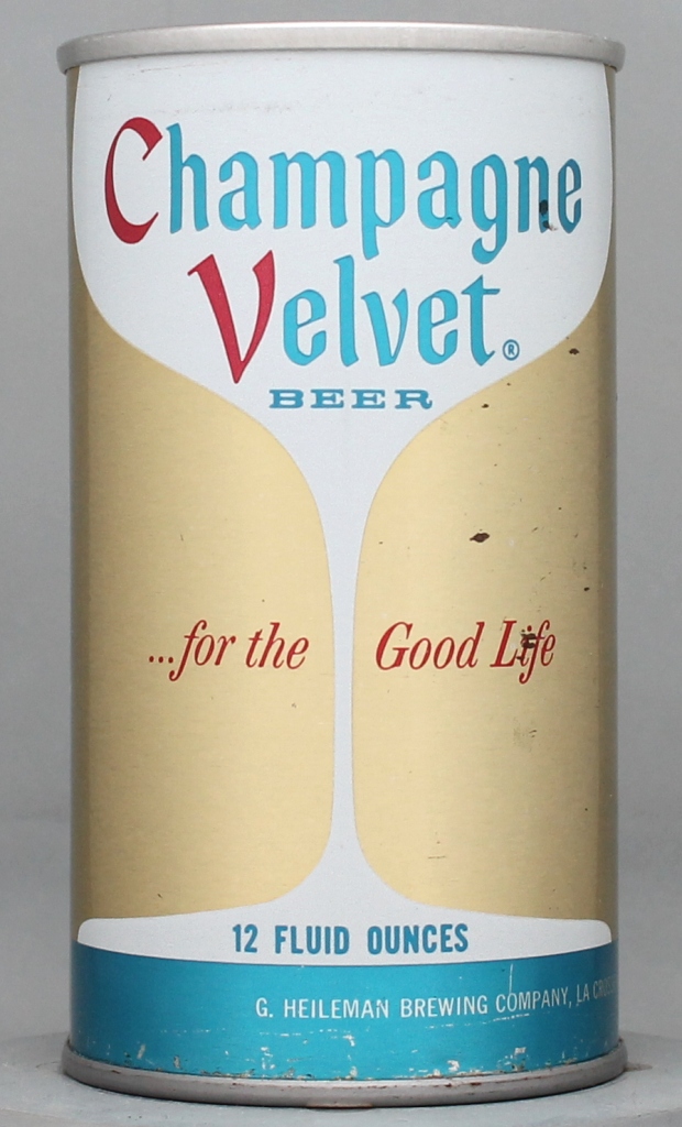 Champagne Velvet Beer 12 Oz Tab Top Can