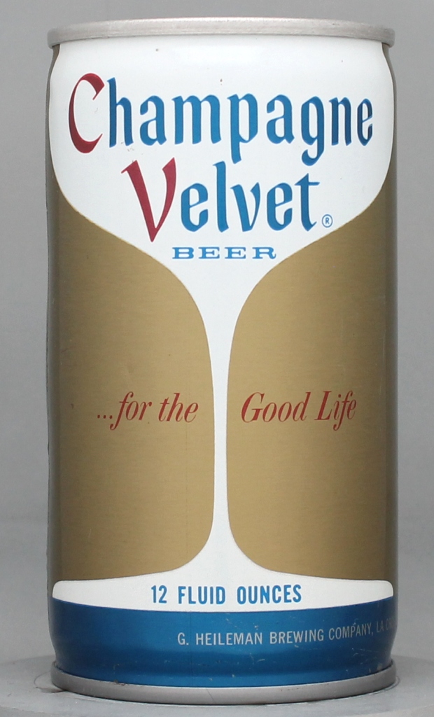 Champagne Velvet Beer 12 Oz Tab Top Can