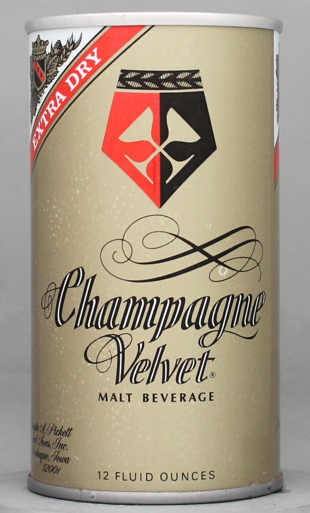 Champagne Velvet Malt Beverage 12 Oz Tab Top Can