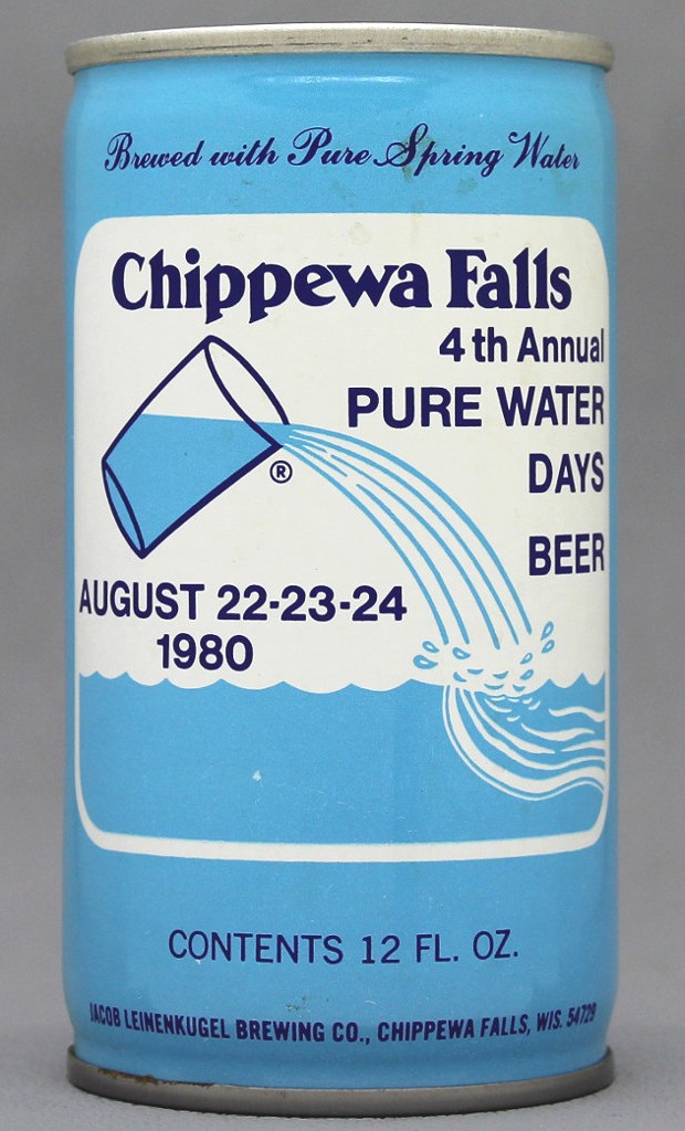 Chippewa Falls Pure Water Days Beer 12 Oz Tab Top Can