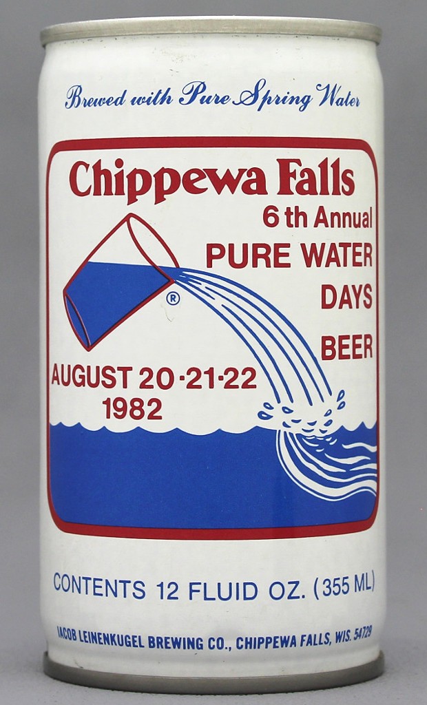 Chippewa Falls Pure Water Days Beer 12 Oz Tab Top Can