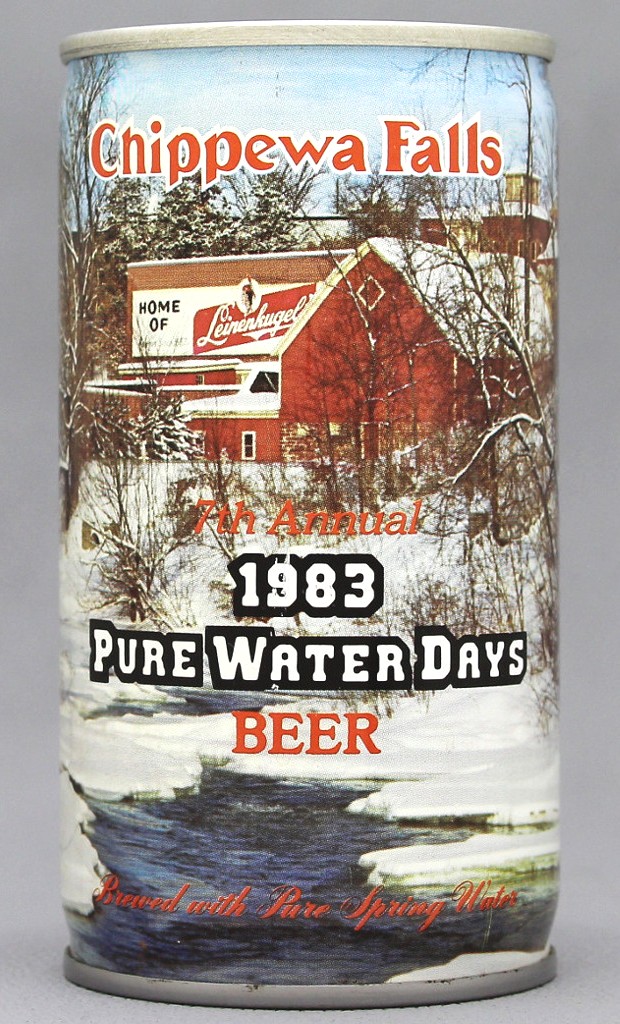 Chippewa Falls Pure Water Days Beer 12 Oz Tab Top Can