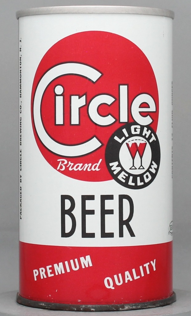 Circle Brand Beer 12 Oz Tab/Insert Top Can
