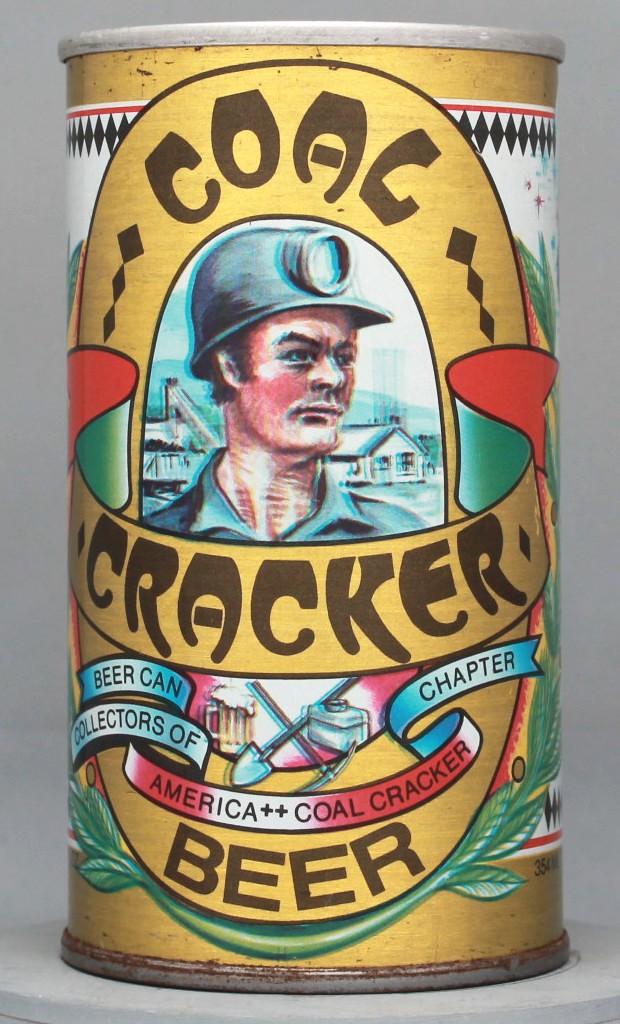 Coal Cracker Beer 12 Oz Tab Top Can