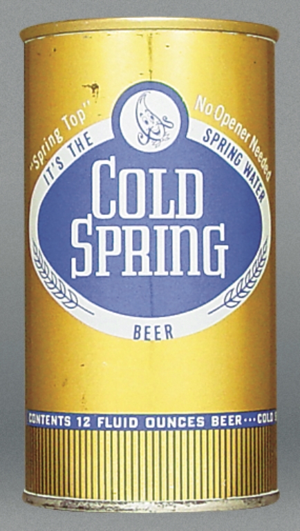 Cold Spring Beer 12 Oz Tab Top Can