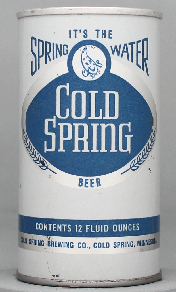 Cold Spring Beer 12 Oz Tab Top Can