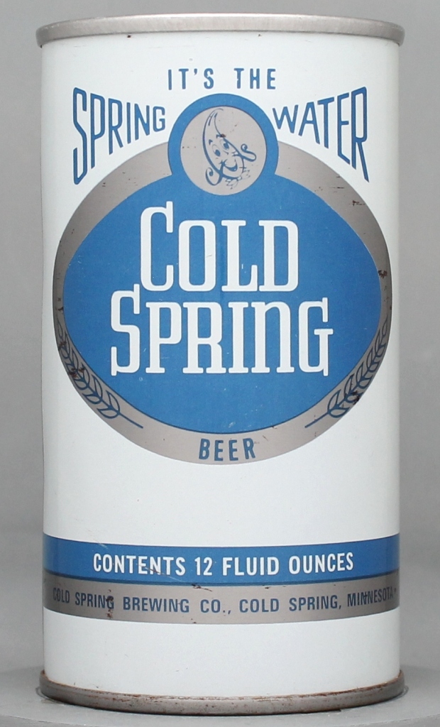 Cold Spring Beer 12 Oz Tab Top Can