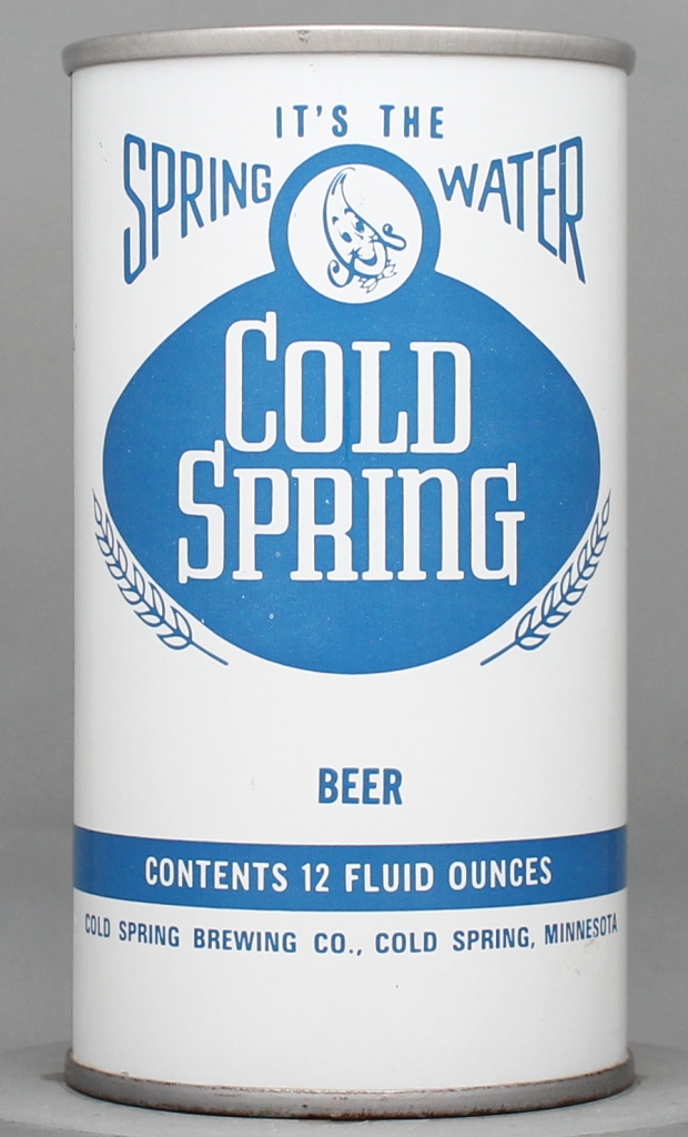 Cold Spring Beer 12 Oz Tab Top Can