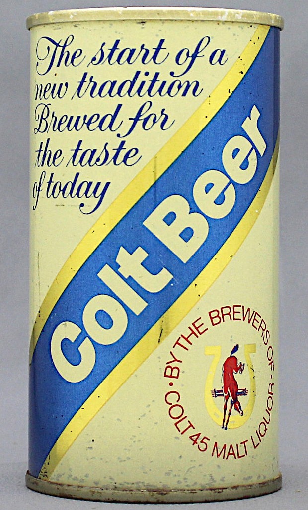 Colt Beer 12 Oz Tab Top Can