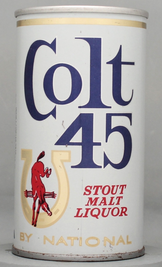 Colt 45 Stout Malt Liquor 12 Oz Tab Top Can