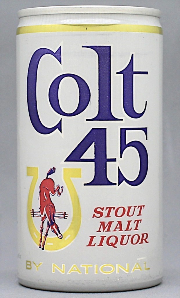 Colt 45 Stout Malt Liquor 12 Oz Tab Top Can