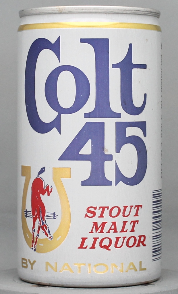 Colt 45 Stout Malt Liquor 12 Oz Tab Top Can