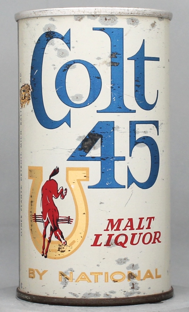 Colt 45 Malt Liquor 12 Oz Zip/Tab Top Can
