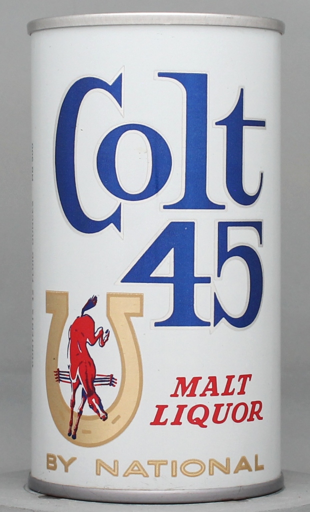 Colt 45 Malt Liquor 12 Oz Zip/Tab Top Can