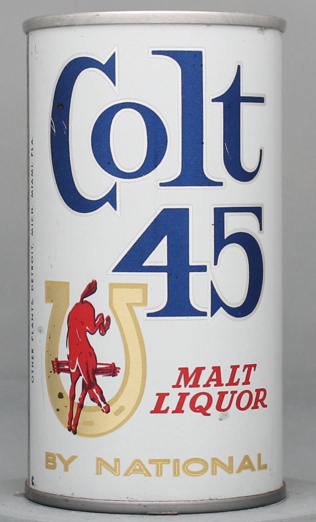 Colt 45 Malt Liquor 12 Oz Zip/Tab Top Can