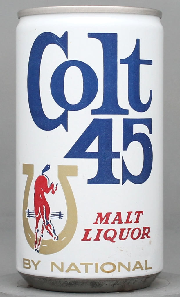 Colt 45 Malt Liquor 12 Oz Tab Top Can