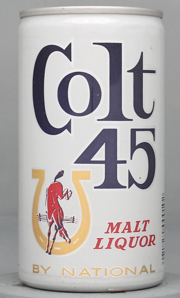 Colt 45 Malt Liquor 12 Oz Tab Top Can