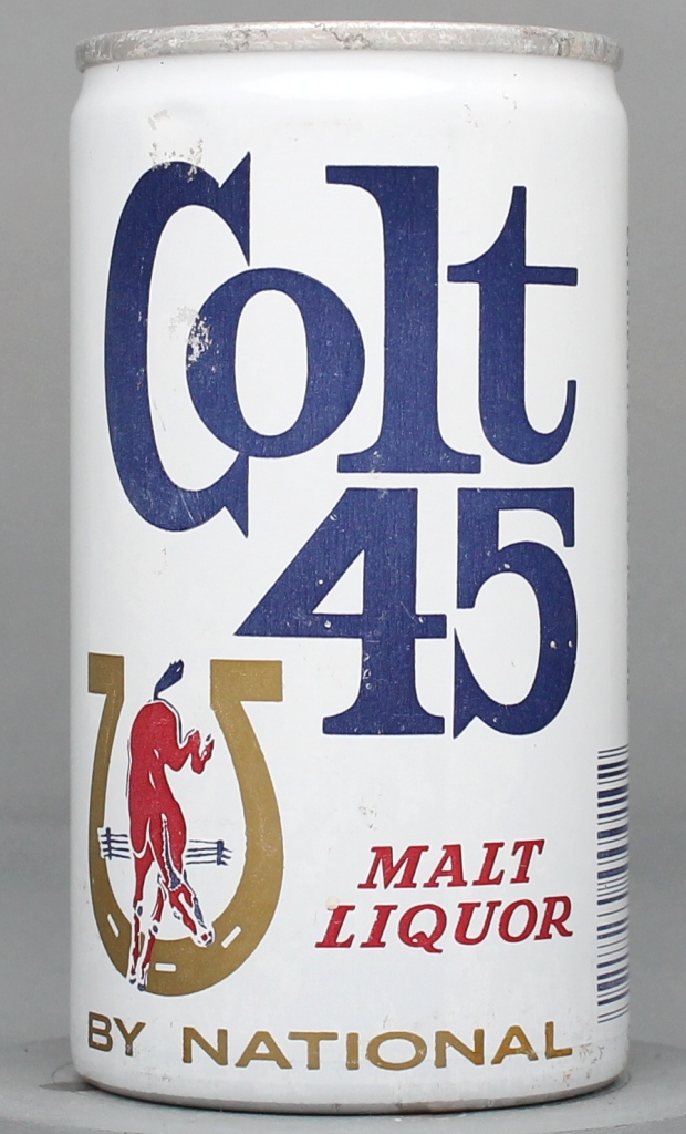 Colt 45 Malt Liquor 12 Oz Tab Top Can