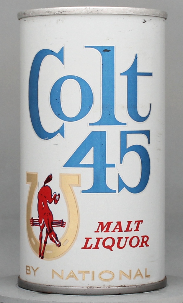 Colt 45 Malt Liquor 12 Oz Tab Top Can