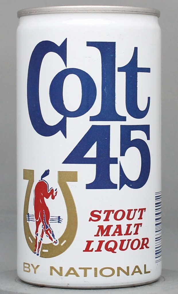 Colt 45 Stout Malt Liquor 12 Oz Tab Top Can