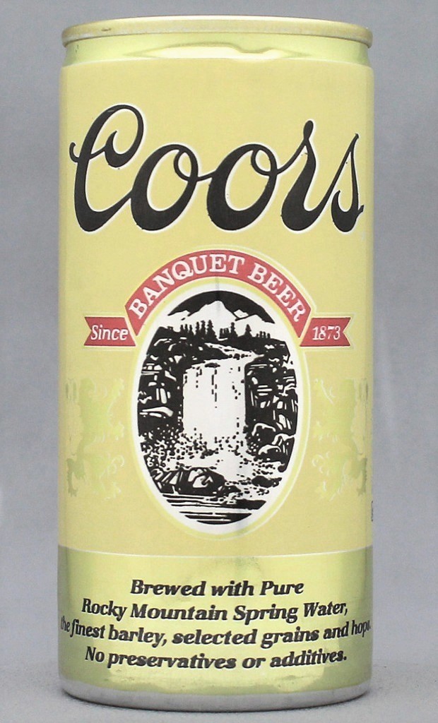 Coors Banquet Beer 12 Oz Tab/Stay/Bank Top Can