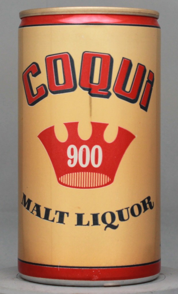 Coqui 900 Malt Liquor 12 Oz Tab Top Can