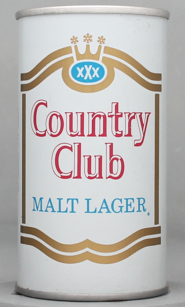 Country Club Malt Lager 12 Oz Tab Top Can