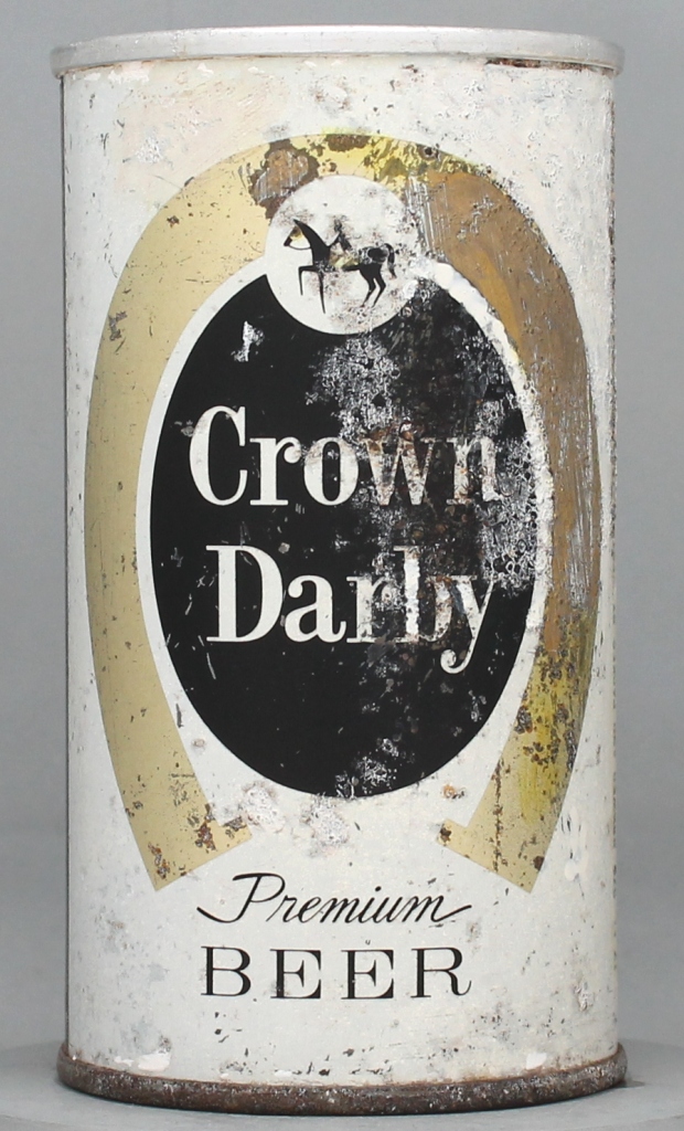 Crown Darby Premium Beer 12 Oz Zip Top Can