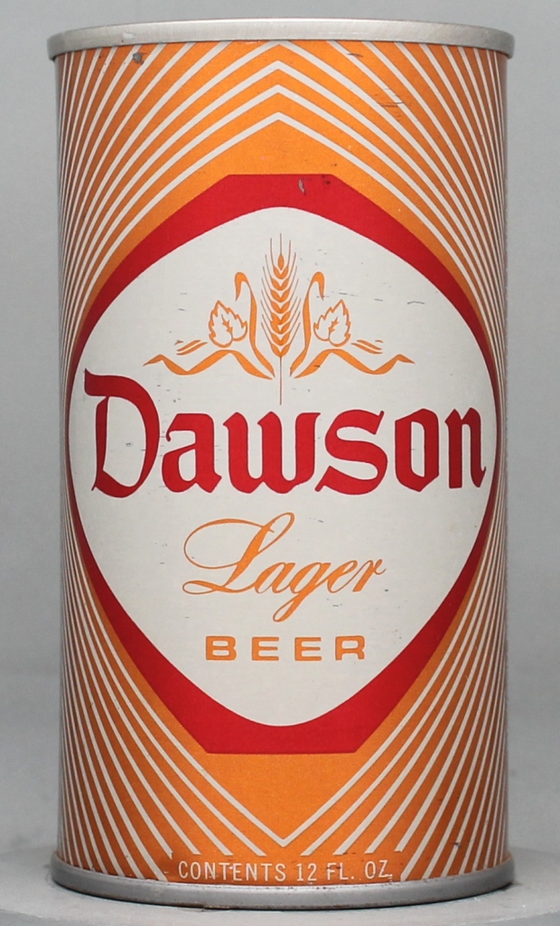 Dawson Lager Beer 12 Oz Tab Top Can