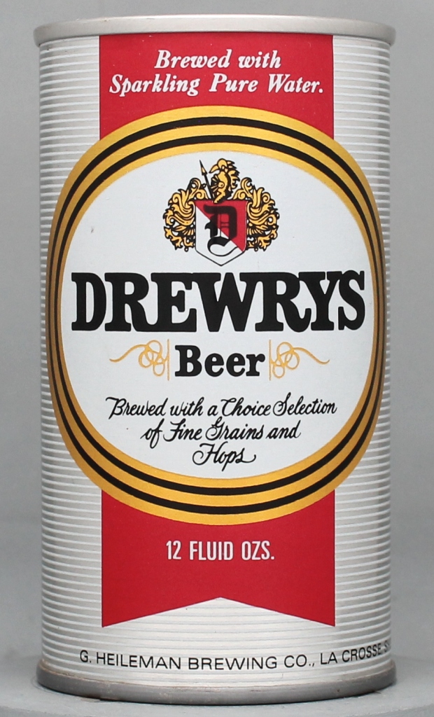 Drewry's Beer 12 Oz Tab Top Can