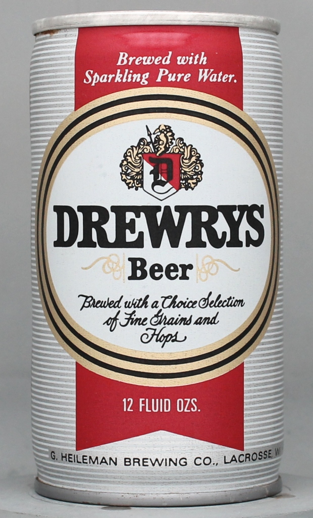 Drewry's Beer 12 Oz Tab Top Can