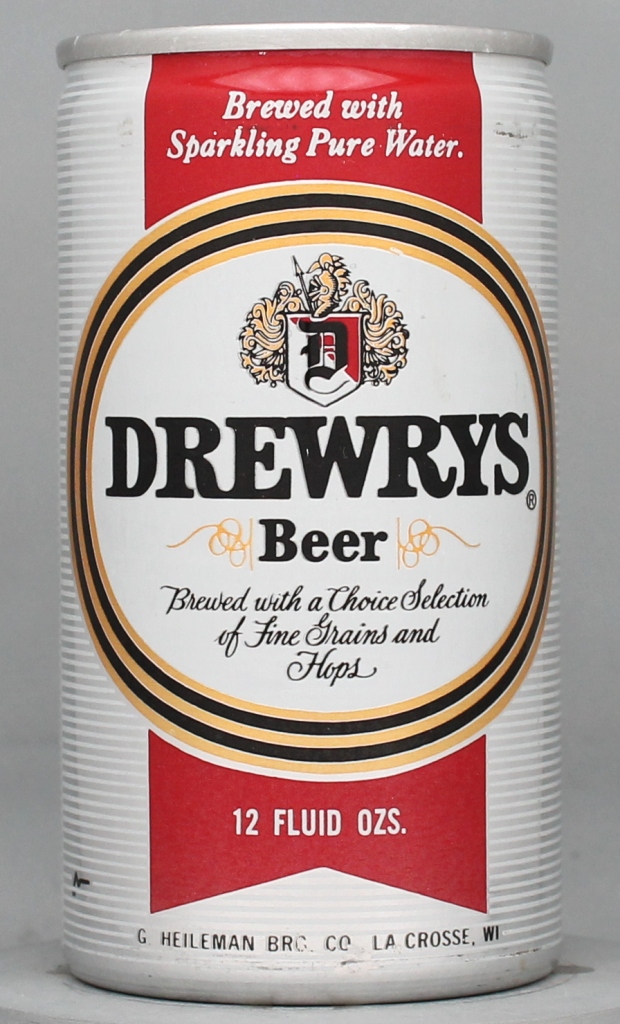 Drewrys Beer 12 Oz Tab Top Can