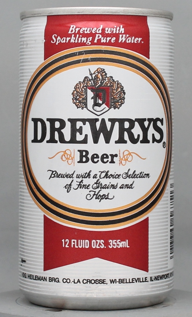 Drewrys Beer 12 Oz Tab/Stay Top Can