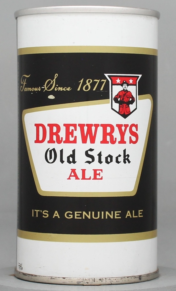 Drewry's Old Stock Ale 12 Oz Zip/Tab Top Can