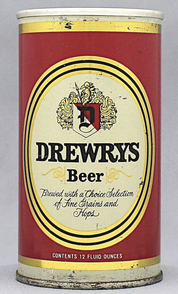 Drewrys Beer 12 Oz Tab Top Can