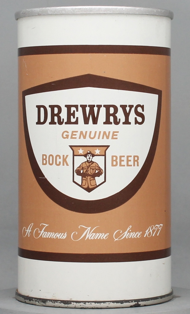 Drewry's Genuine Bock 12 Oz Tab Top Can