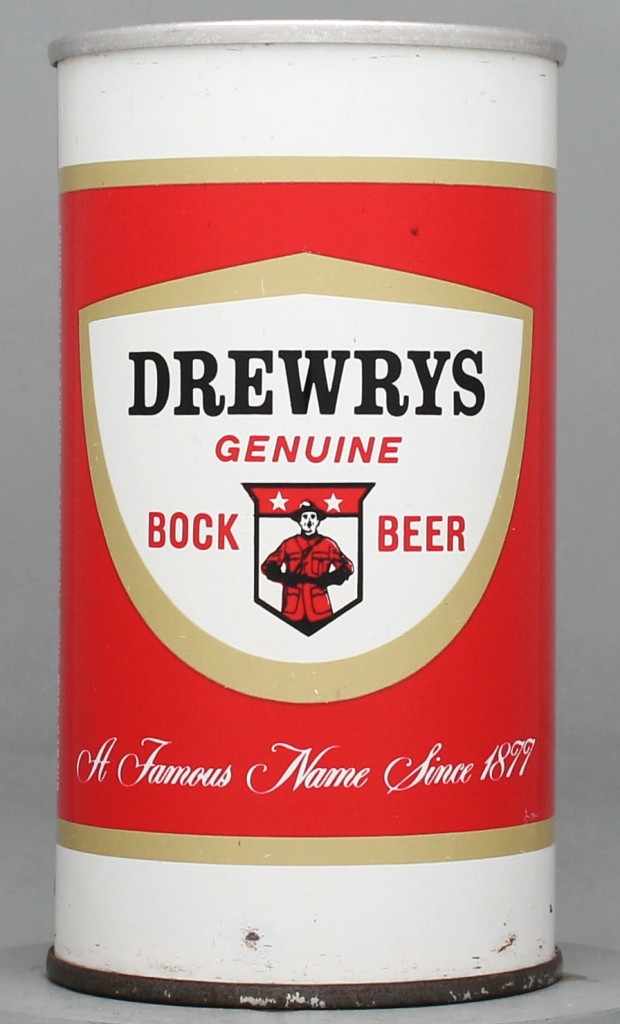 Drewry's Genuine Bock 12 Oz Tab Top Can