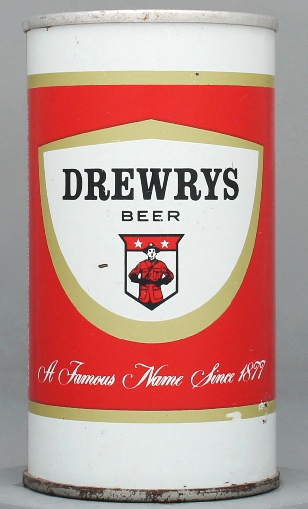 Drewry's Beer 12 Oz Tab Top Can