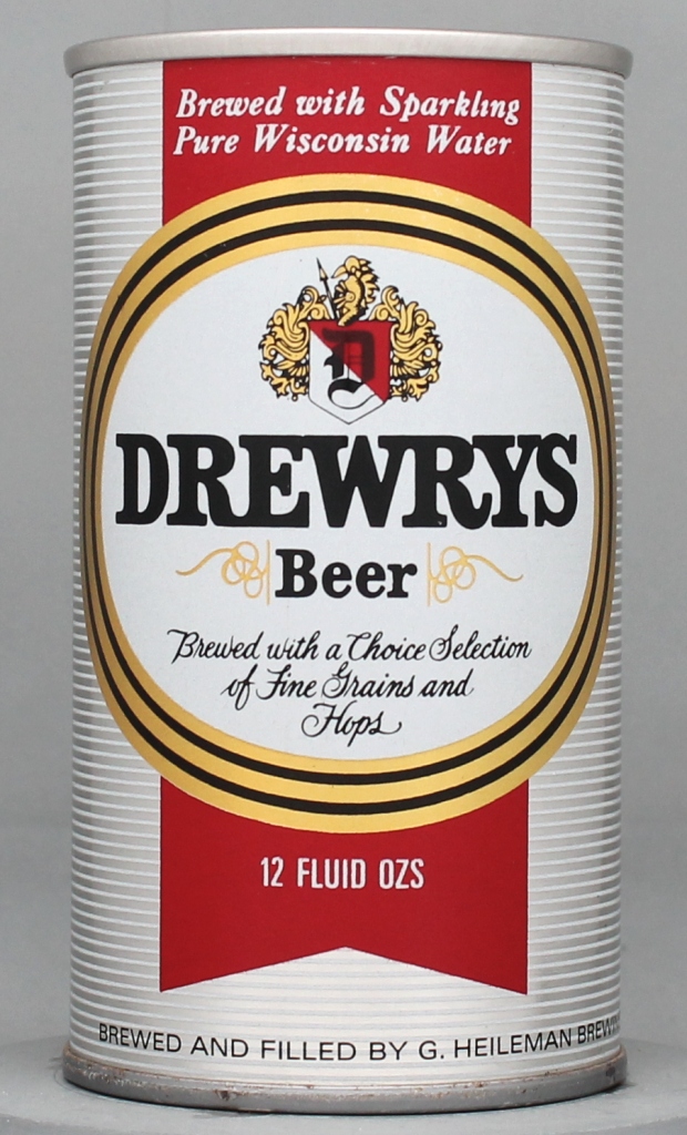 Drewry's Beer 12 Oz Tab Top Can